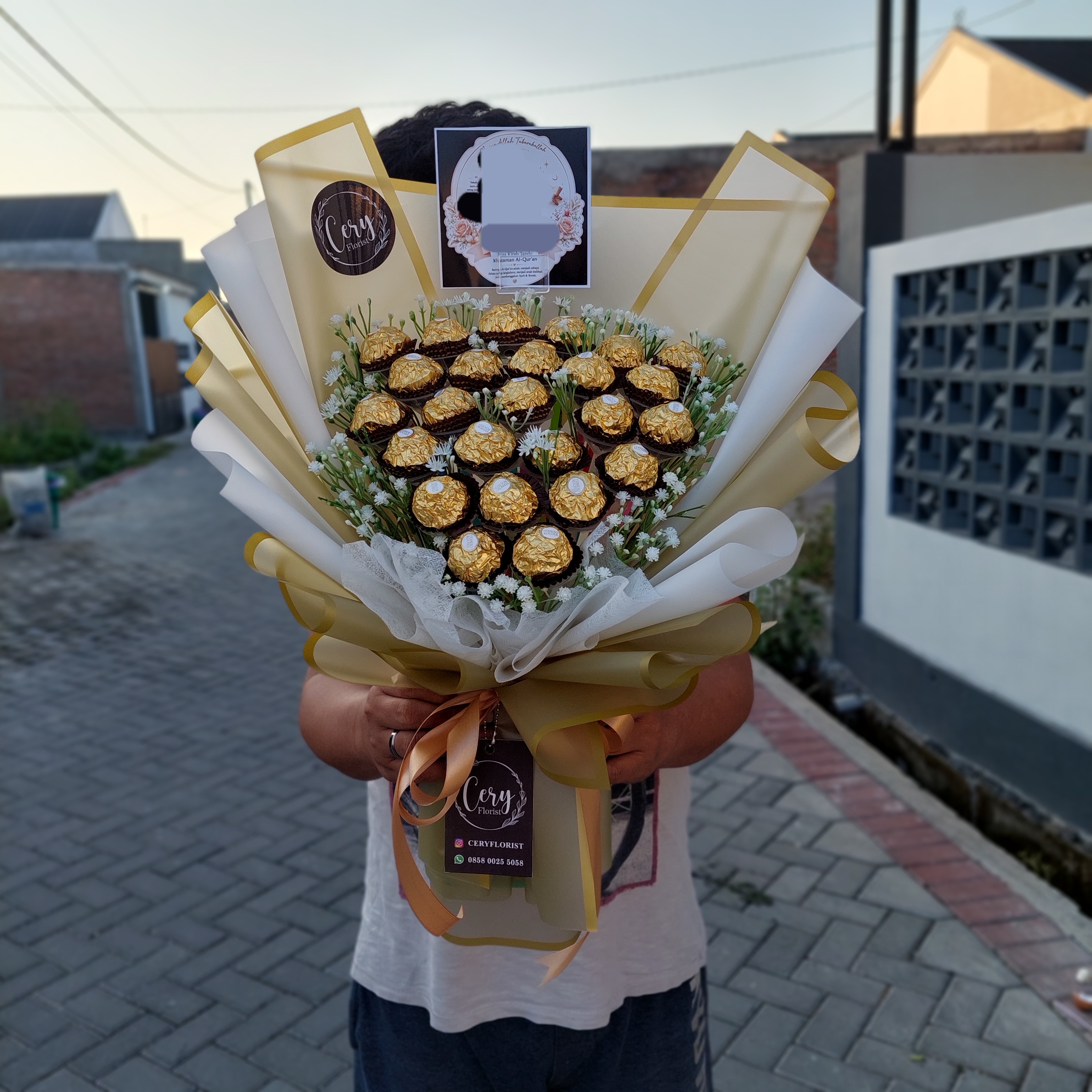 Buket Ferrero Rochers 25 pcs